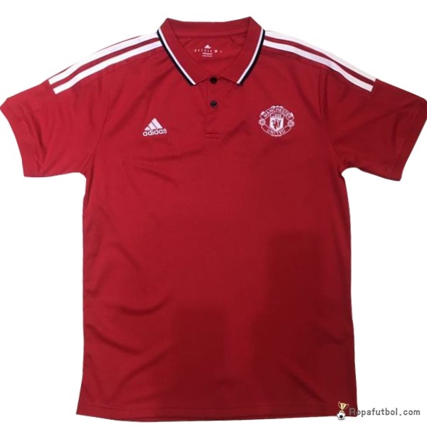 Polo Manchester United 2017/18 Rojo Blanco